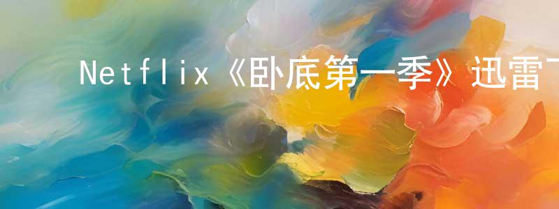 陈四元发布Netflix《卧底第一季》迅雷下载/在线观看/百度云-犯罪/历史载-美剧天堂